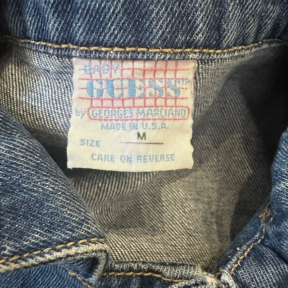 Vintage Guess Denim Jacket M - Picture 3 of 7